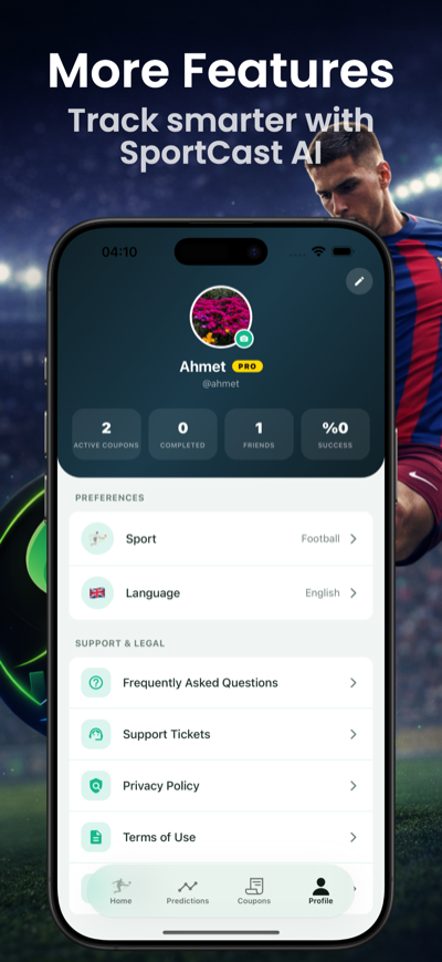 SportCast AI - Match Predictions